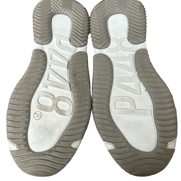 P448 Luke Iridescent Sneakers ( Made in Italy ) - size 39/ 8.5 Womens RETAIL$400 - Picture 10 of 11